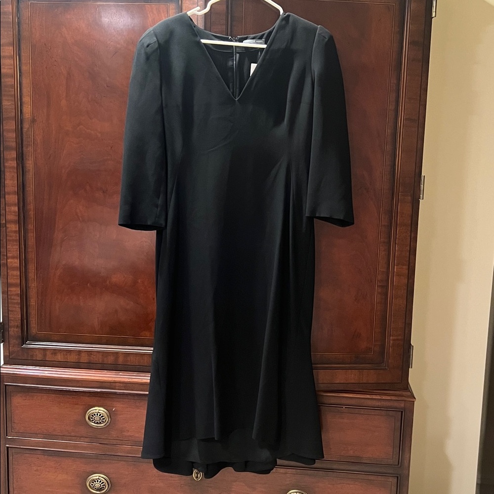 Alexander McQueen elegant Black midi evening dress